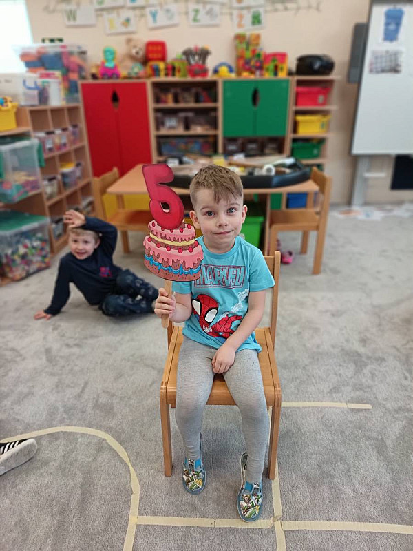 Lukášek slaví 5.narozeniny