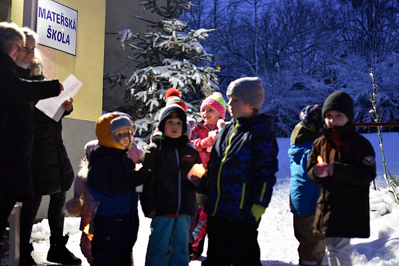 Rozsvícení vánočního stromečku