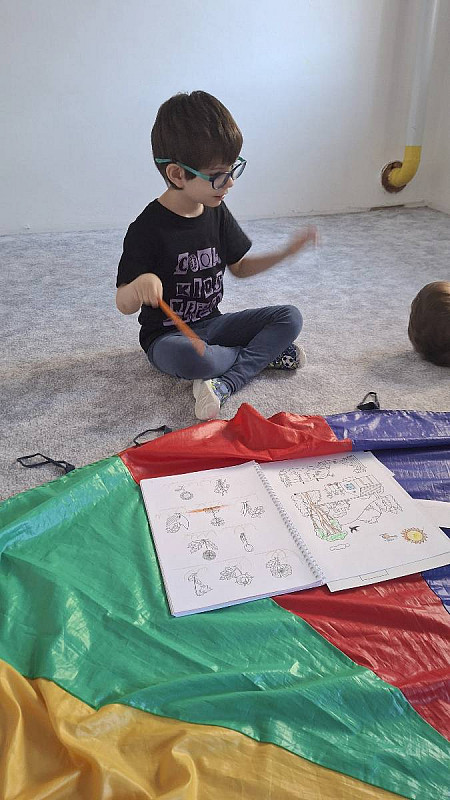 Žabičky- individuální činnosti, Elkonin