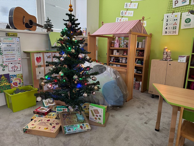 Navštívil nás Ježíšek