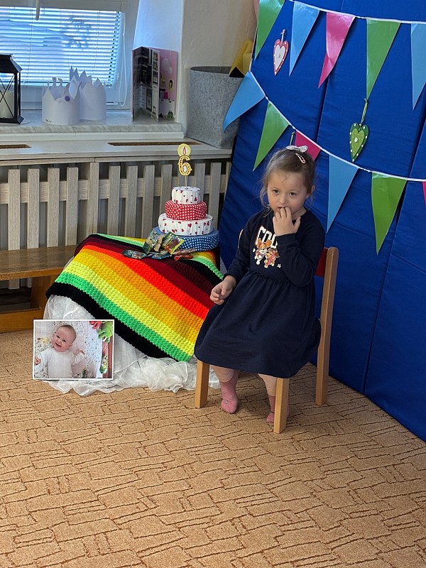 Alžbětka oslavila 6.narozeniny 