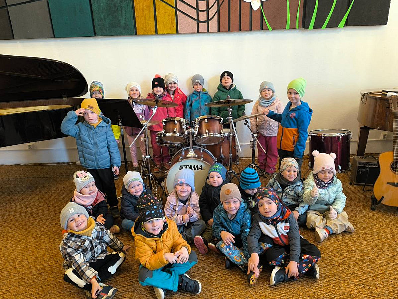 Sluníčka na koncertě v ZUŠ