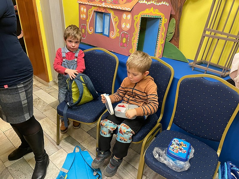 Návštěva loutkového divadla v Odrách