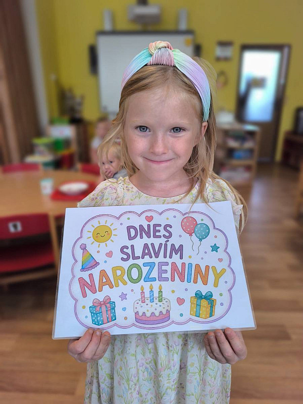 Viktorka slaví 6.narozeniny