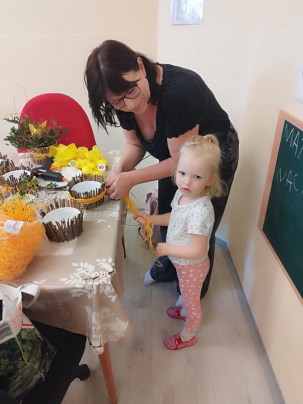 Velikonoční odpoledne - tvoření s rodiči