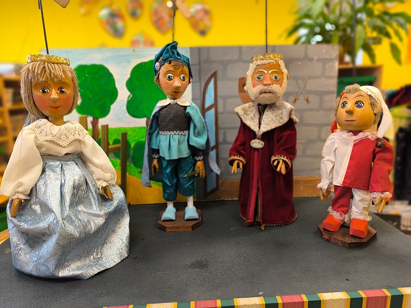 Jak se drak chtěl oženit - loutkové divadlo v naší MŠ