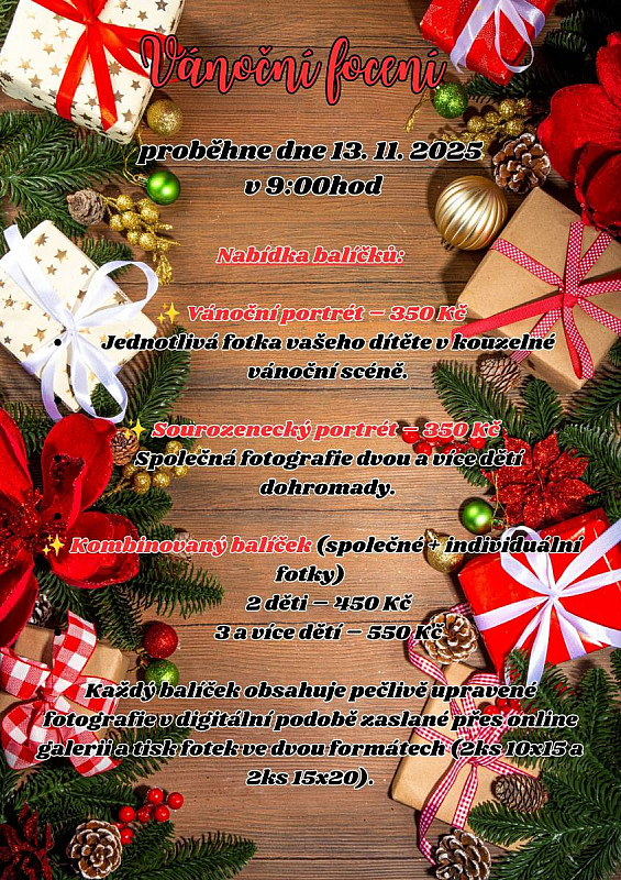 Vánoční focení 