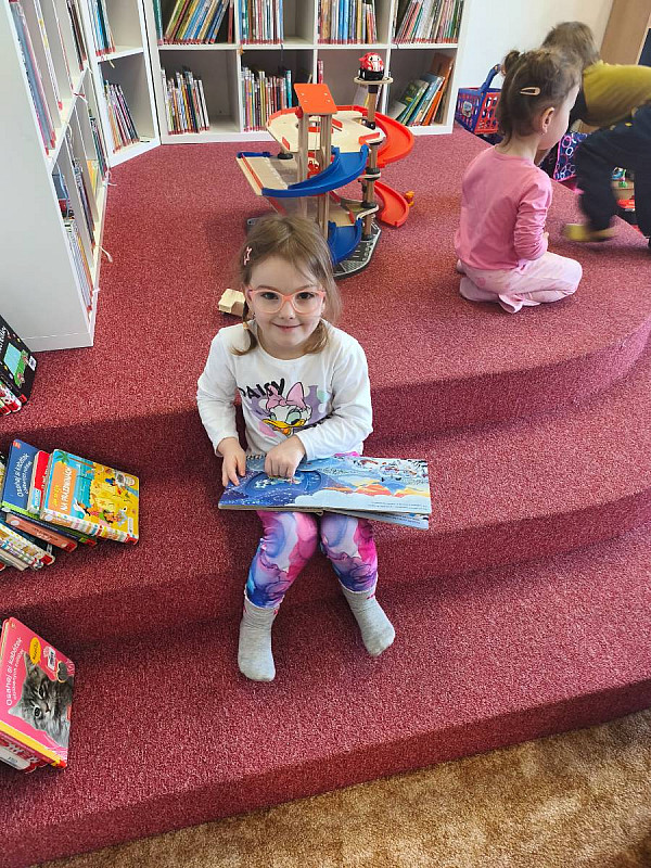 Návštěva vítkovské knihovny