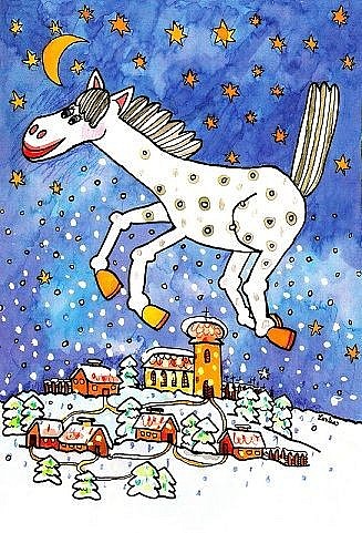 STEJNĚ LETOS JAKO VLONI, PŘIJEL MARTIN NA SVÉM KONI