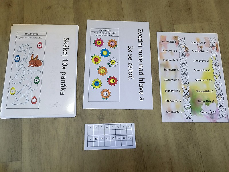 Velikonoční stezka s rodiči