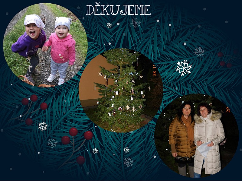 ADVENTNÍ SETKÁNÍ S ROZSVĚCENÍM STROMEČKU