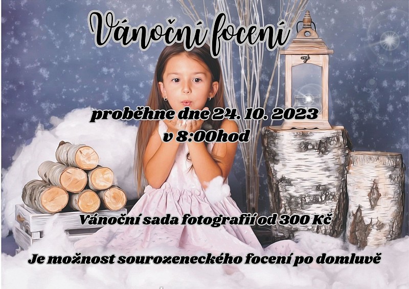Vánoční focení