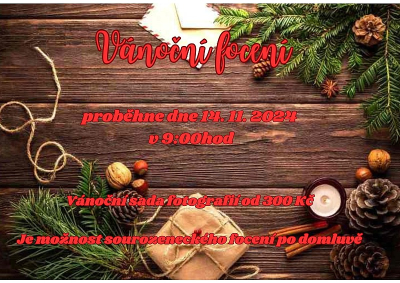VÁNOČNÍ FOCENÍ